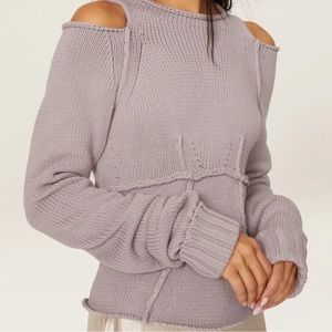 Aisling Camps Collarbone Cutout Sweater size s